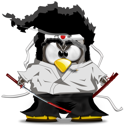 Tux Counter-Strike: Samurai Source Afro Penguin Transparent PNG Image