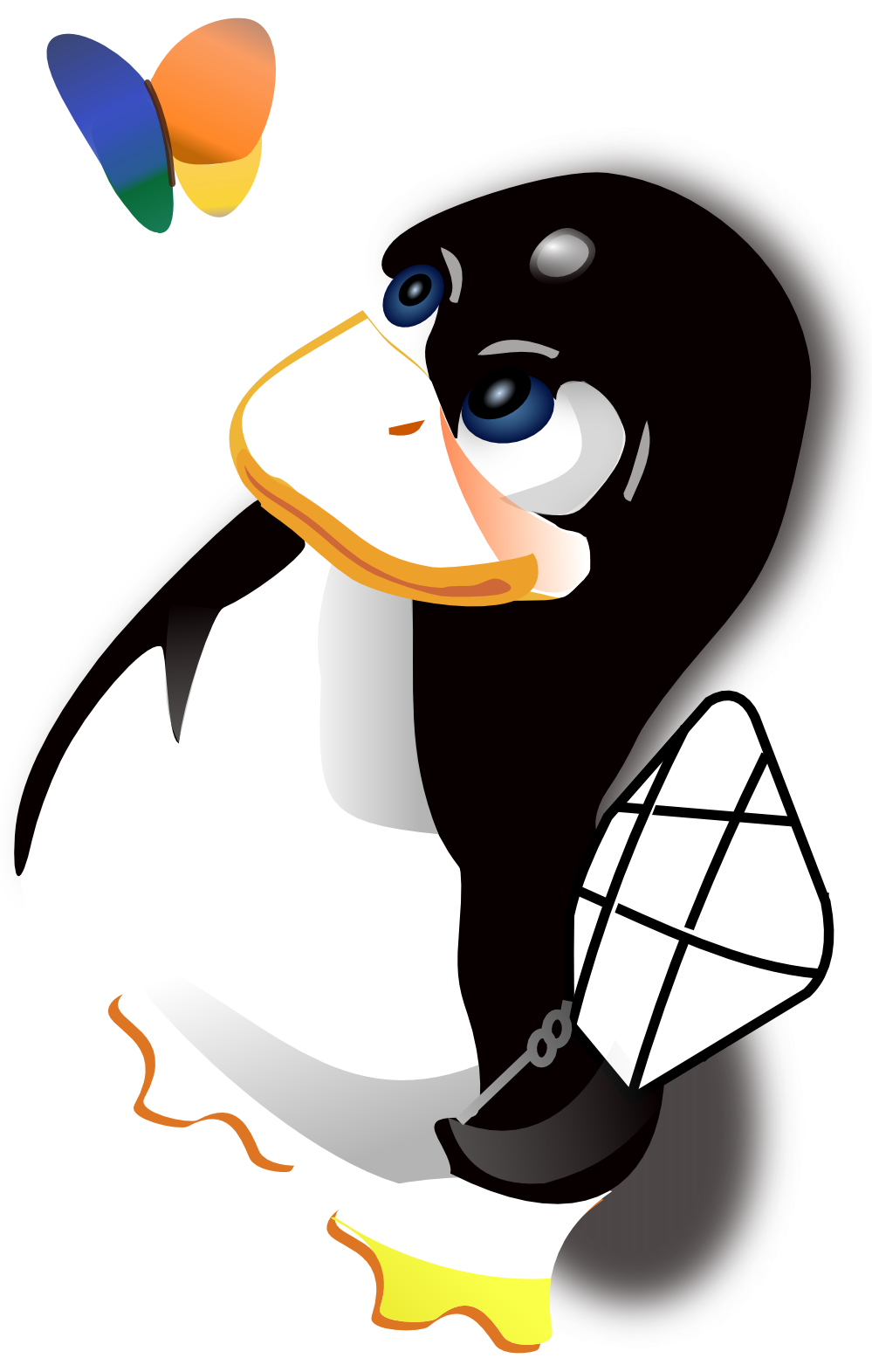 Tux Kernel Racer Linux Penguin Download Free Image Transparent PNG Image