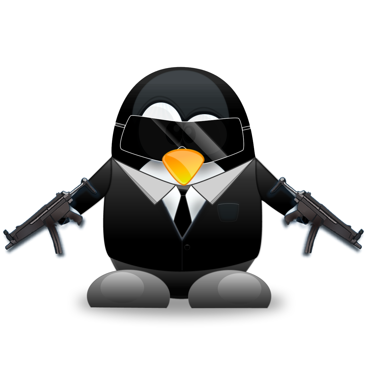 Tuxedo Distribution Linux Penguins Penguin HQ Image Free PNG Transparent PNG Image