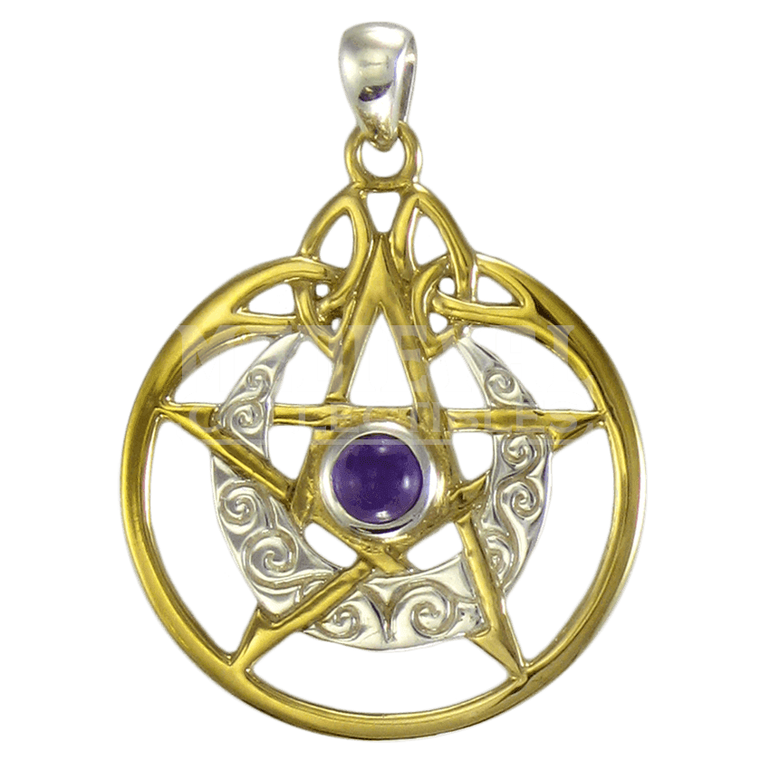 Charms Gold Dreamcatcher Pendants Amethyst Earrings Pentagram Transparent PNG Image