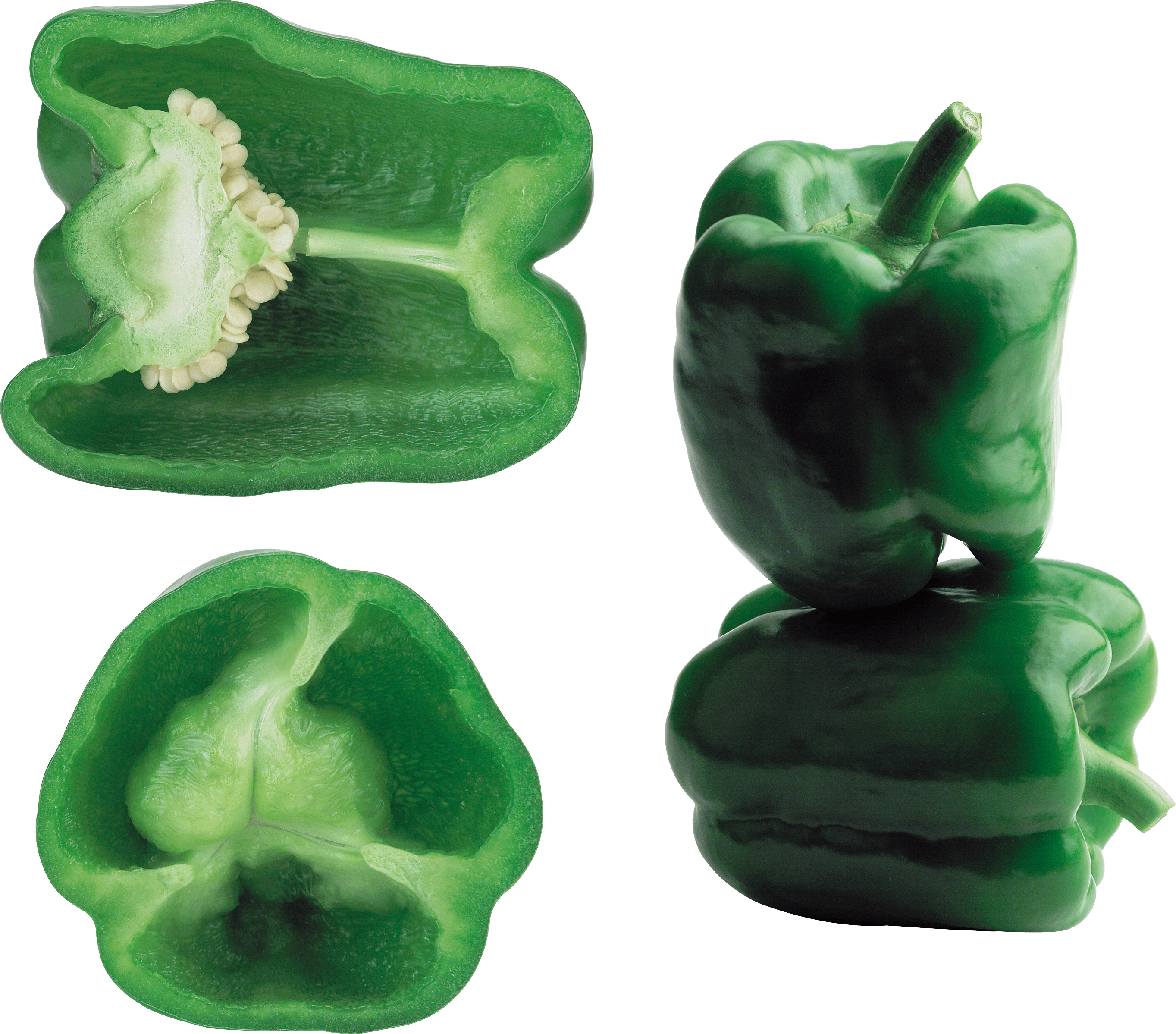 Green Pepper Png Image Transparent PNG Image