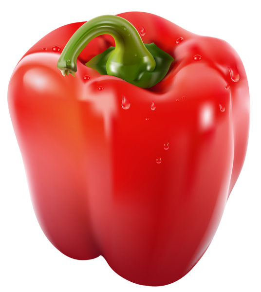 Capsicum Pepper Red Bell Free Download PNG HQ Transparent PNG Image