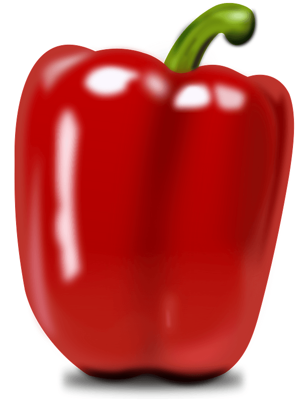 Pepper Vector Red Bell Free PNG HQ Transparent PNG Image