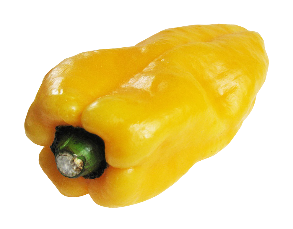 Chilli Pepper Yellow Bell PNG Download Free Transparent PNG Image