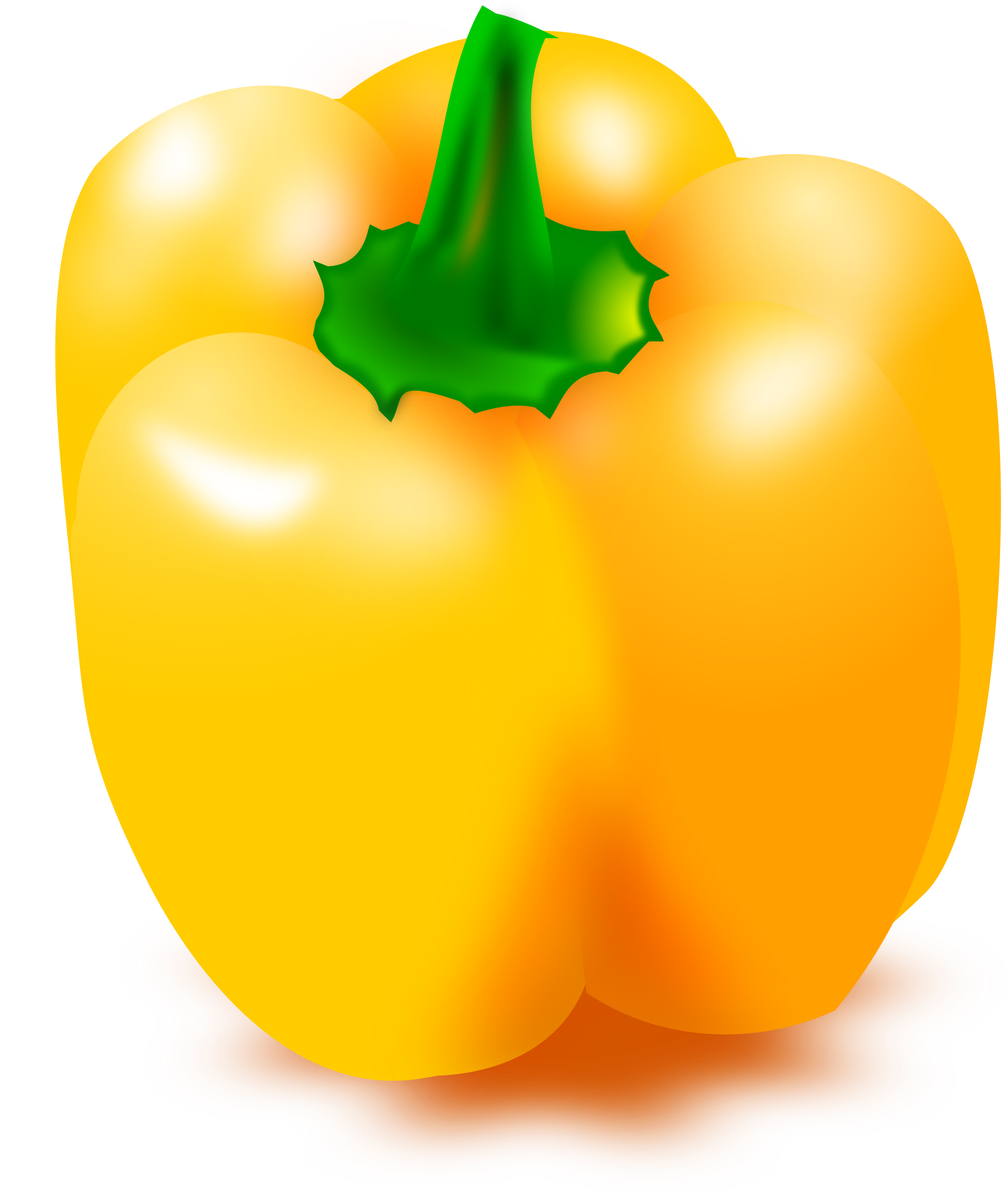 Pepper Yellow Bell PNG File HD Transparent PNG Image