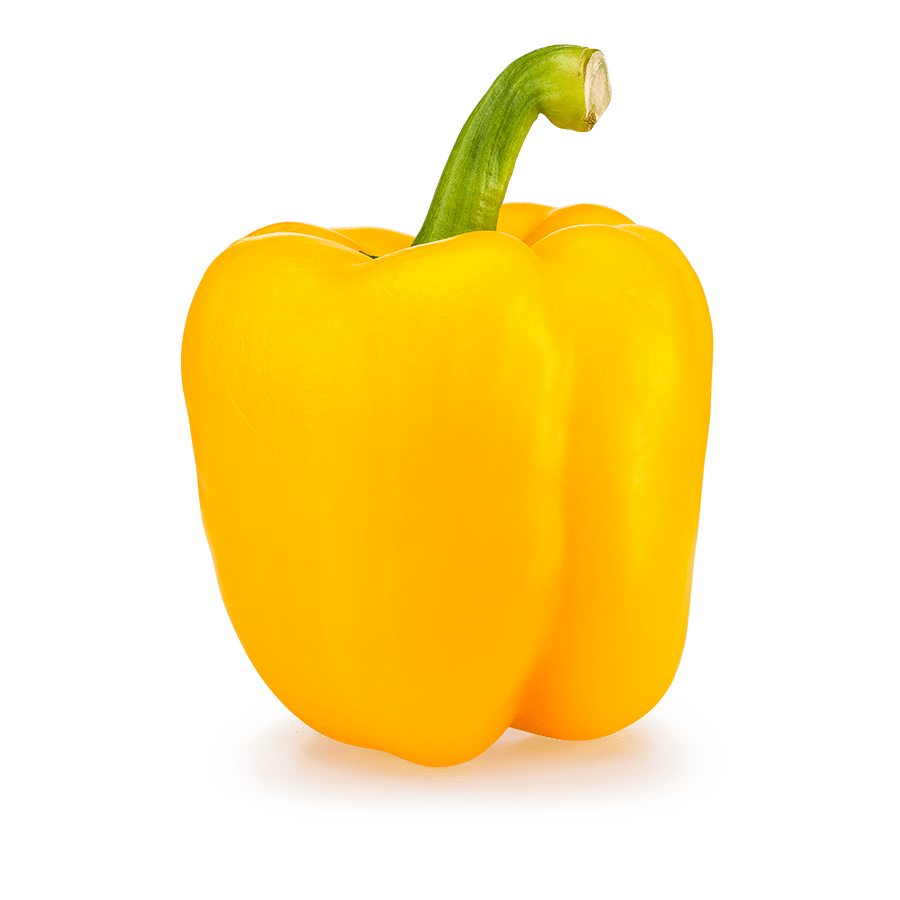 Pepper Organic Yellow Bell PNG Image High Quality Transparent PNG Image