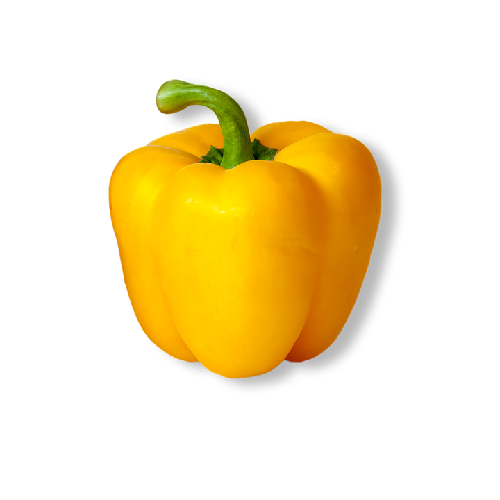 Single Pepper Yellow Bell Free HQ Image Transparent PNG Image