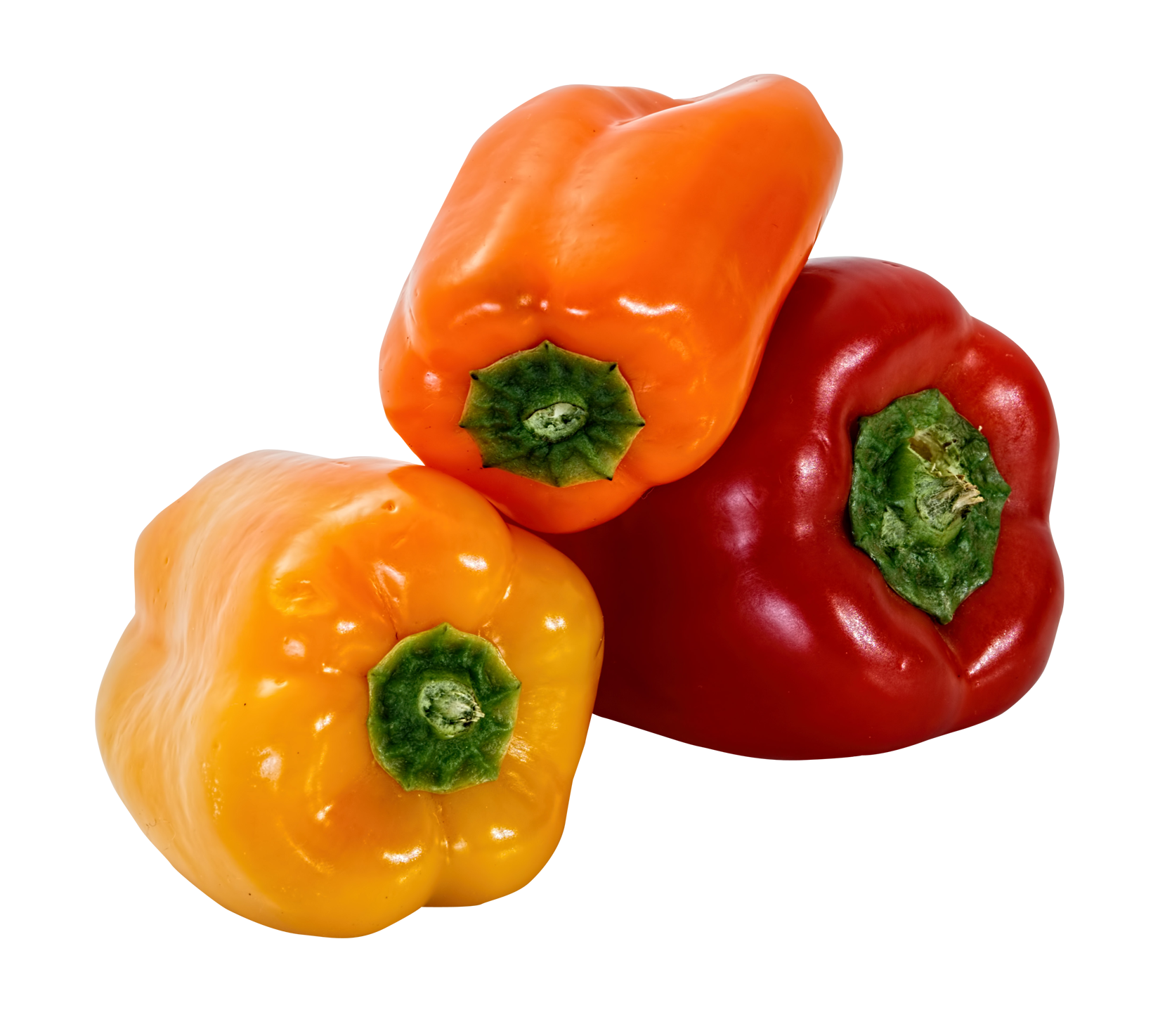 Sweet Pepper Bell Free Clipart HQ Transparent PNG Image