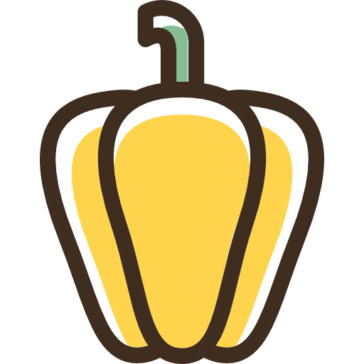 Pepper Vector Yellow Bell Free Photo Transparent PNG Image