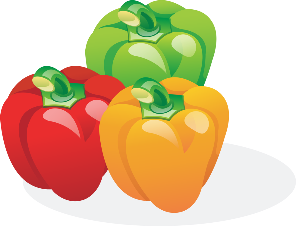 Fresh Pepper Vector Bell Free PNG HQ Transparent PNG Image