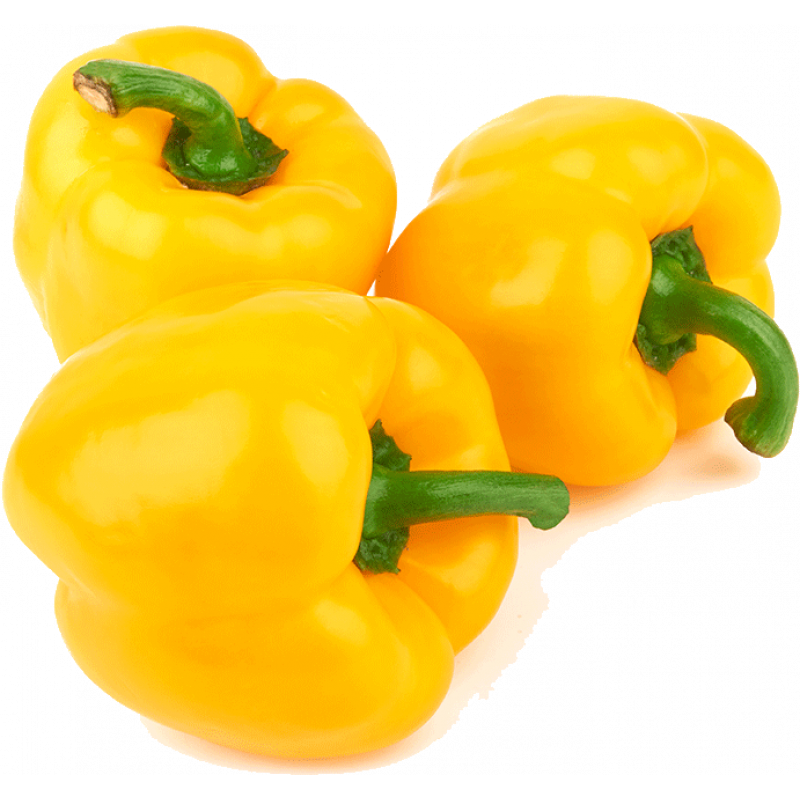 Fresh Pepper Yellow Bell Free Photo Transparent PNG Image