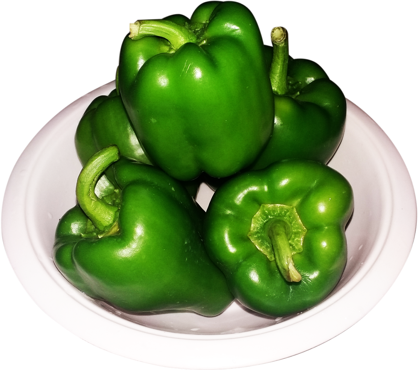 Pepper Green Bell Free HQ Image Transparent PNG Image