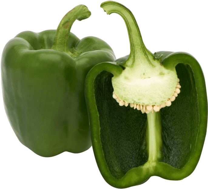 Pepper Green Bell HQ Image Free Transparent PNG Image