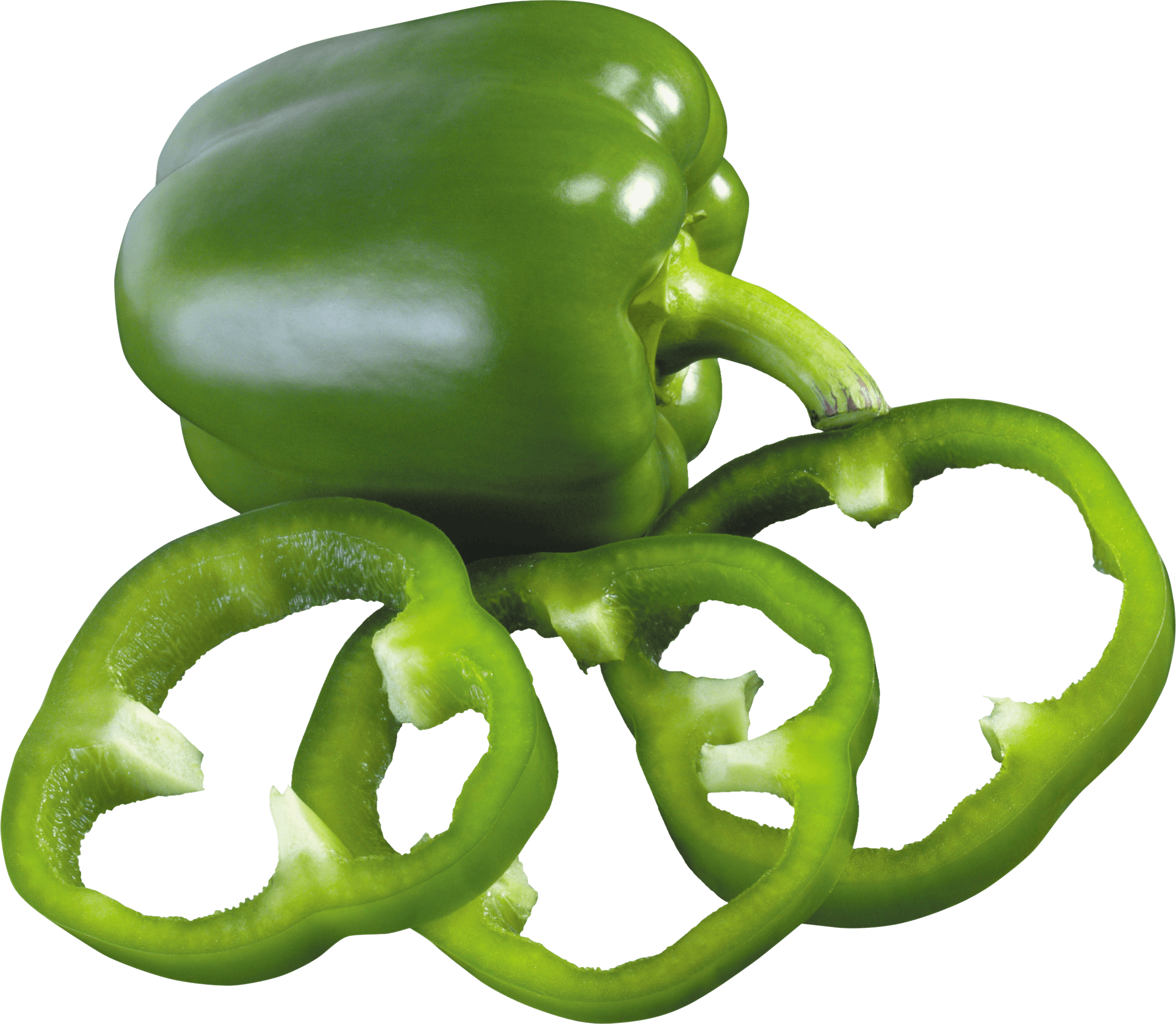 Pepper Green Bell Free Photo Transparent PNG Image