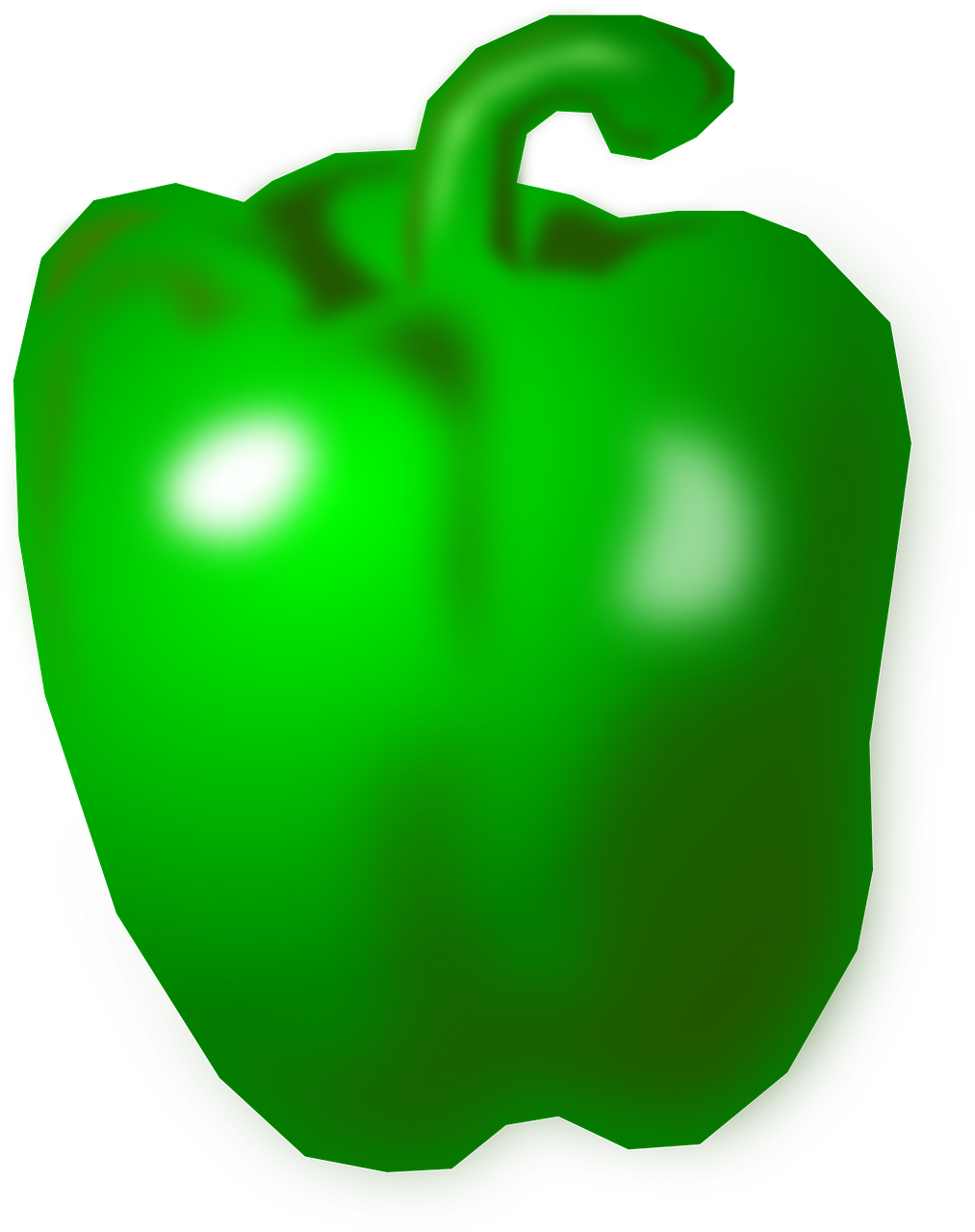 Pepper Vector Green Bell PNG File HD Transparent PNG Image