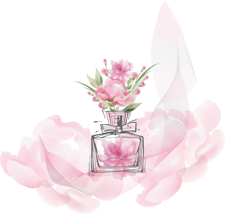 Vector Oil Bottle De Toilette Perfume Fashion Transparent PNG Image