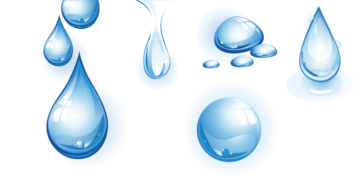 Blue Liquid Drop Scalable Water Vector Graphics Transparent PNG Image