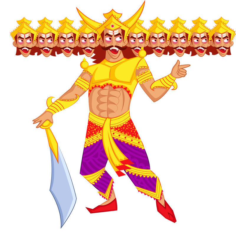 Hanuman Art Ravana Joint Rama Free Download Image Transparent PNG Image