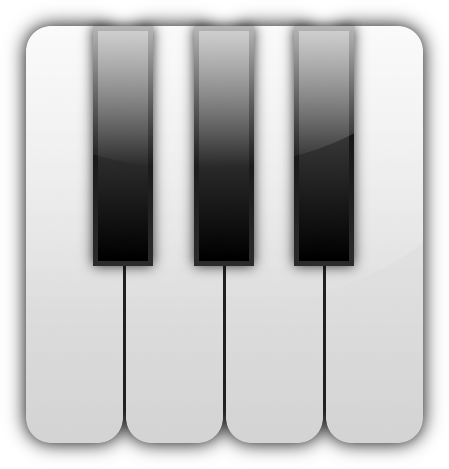 Piano Keys Transparent PNG Image