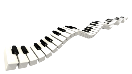 Piano Keys Clip Art Transparent PNG Image