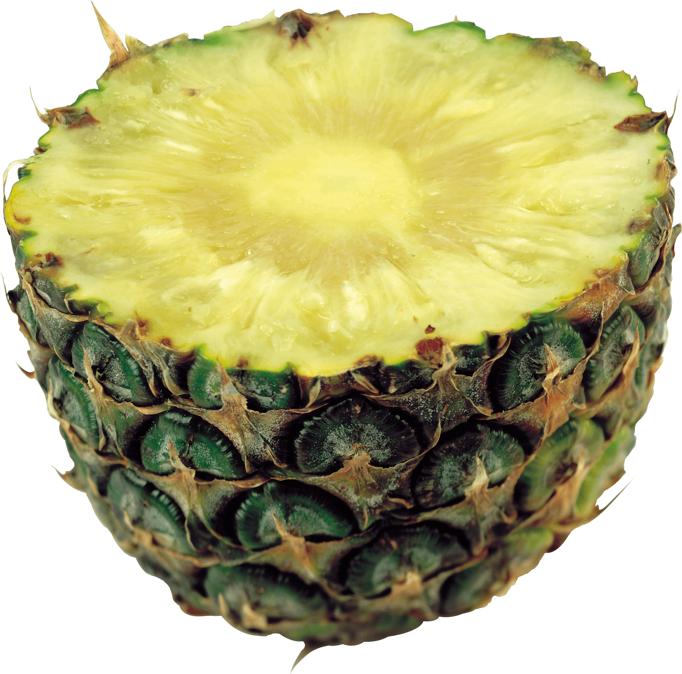 Half Pineapple Png Image Transparent PNG Image