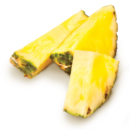 Pineapple Chunks Transparent PNG Image