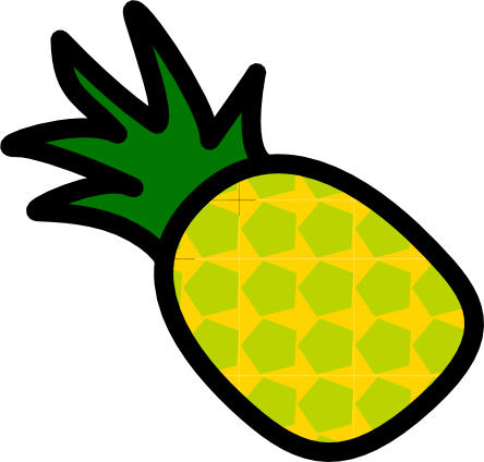 Realistic Looking Pineapple Clip Art Transparent PNG Image