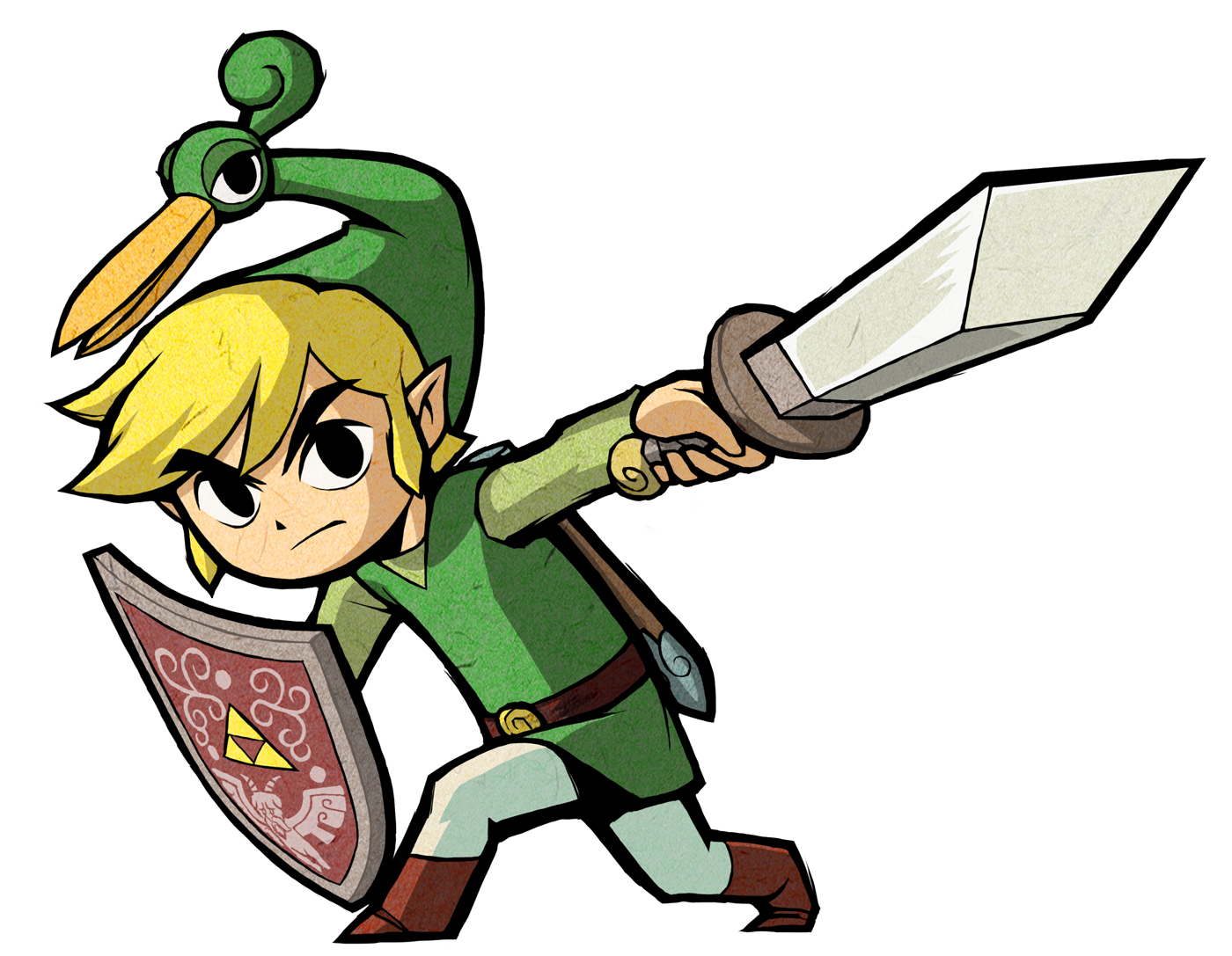 Four Plant Of Cap Swords Zelda Transparent PNG Image