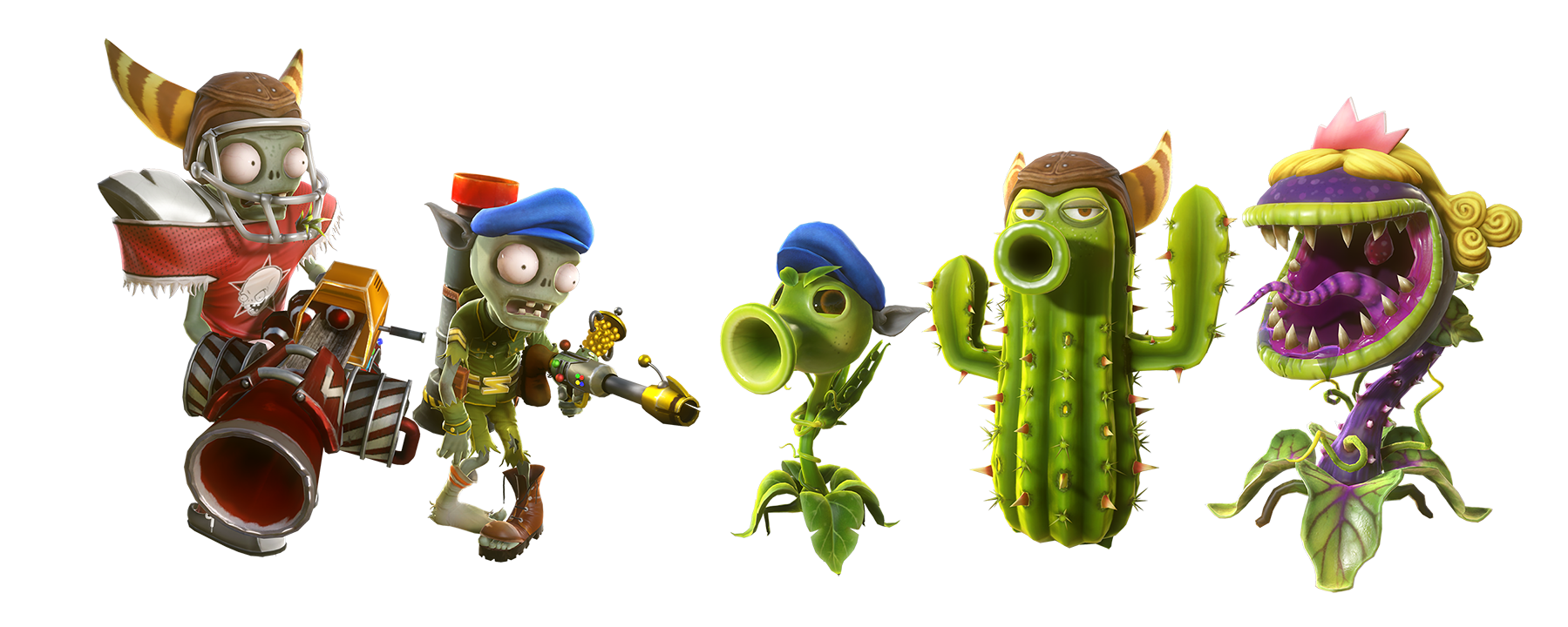 Plants Vs Zombies Garden Warfare Picture Transparent PNG Image