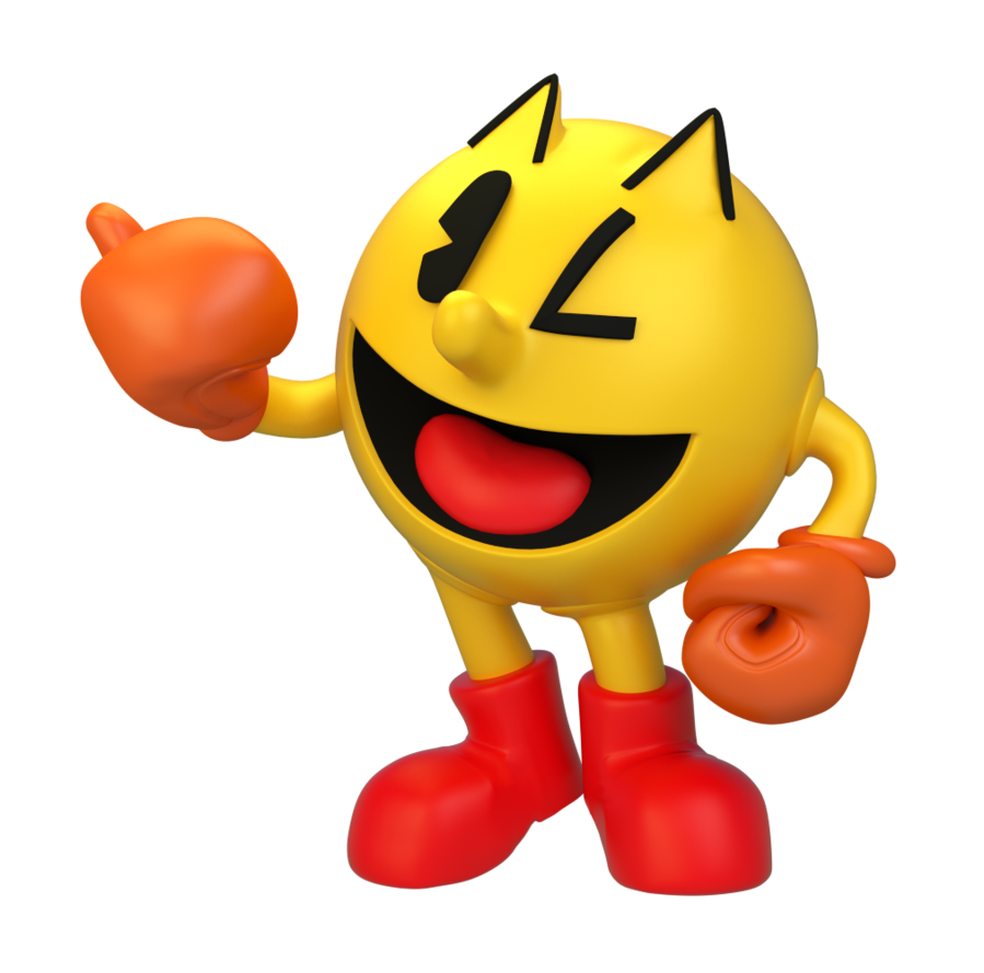 Smash For 3Ds Pacman Smiley Bros Transparent PNG Image