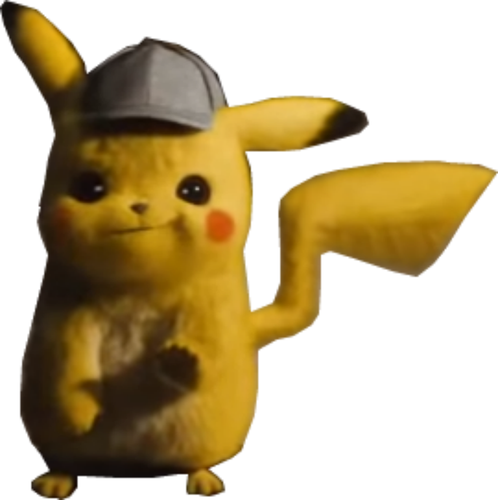 Detective Movie Pikachu Pokemon Picture Transparent PNG Image