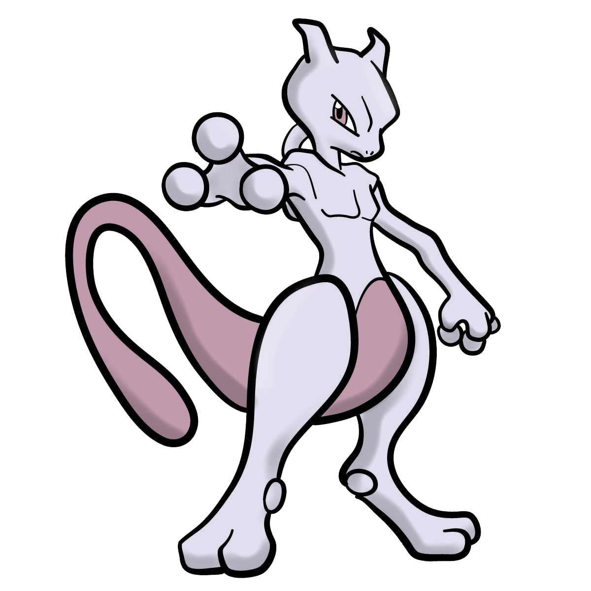 Pokemon Mewtwo HD Image Free Transparent PNG Image