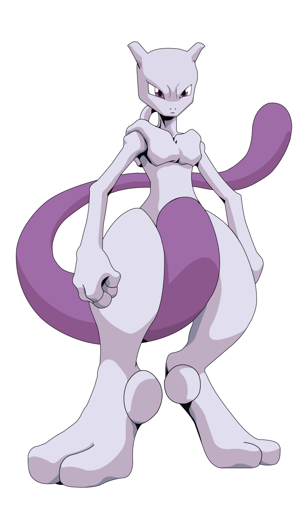 Pokemon Species Mewtwo Free Download PNG HQ Transparent PNG Image