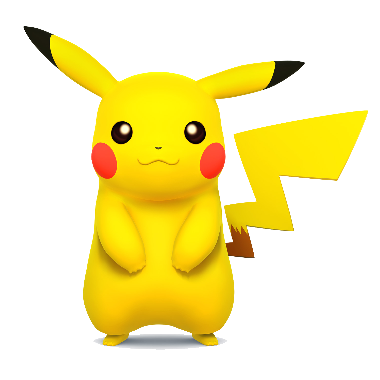 Smash For 3Ds Pikachu Bros Yellow Transparent PNG Image