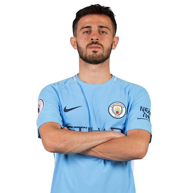 Blue City Silva Bernardo Fc Manchester Shirt Transparent PNG Image