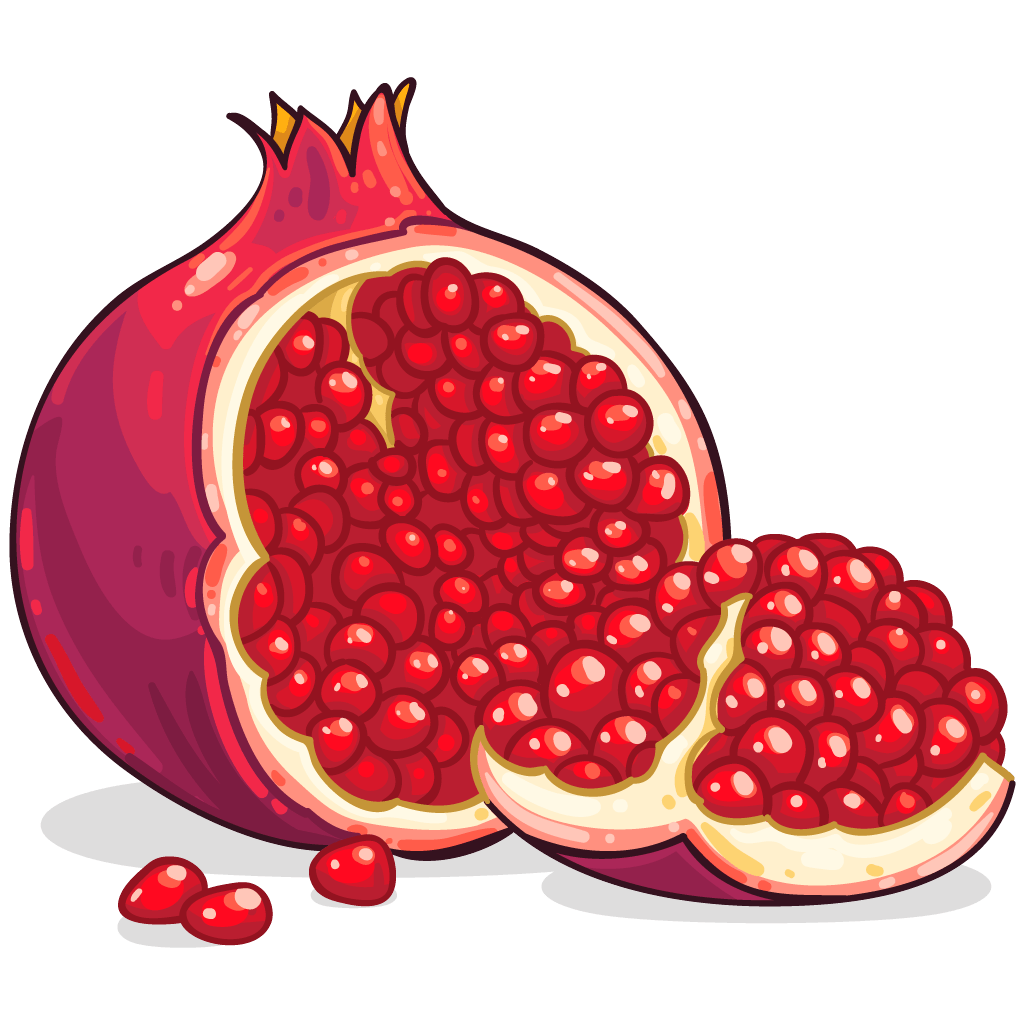 Pomegranate Png Image Transparent PNG Image