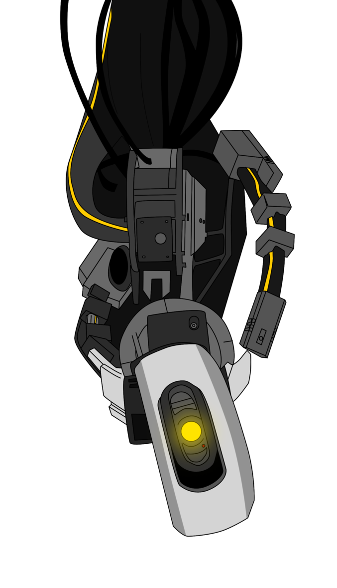 Technology Portal Yellow Glados Free Photo PNG Transparent PNG Image