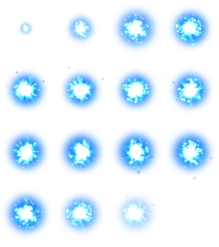 Blue Animation Portal Sprite Point Free PNG HQ Transparent PNG Image