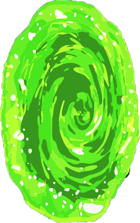 Sanchez Yellow Green Rick Portal Minecraft Transparent PNG Image