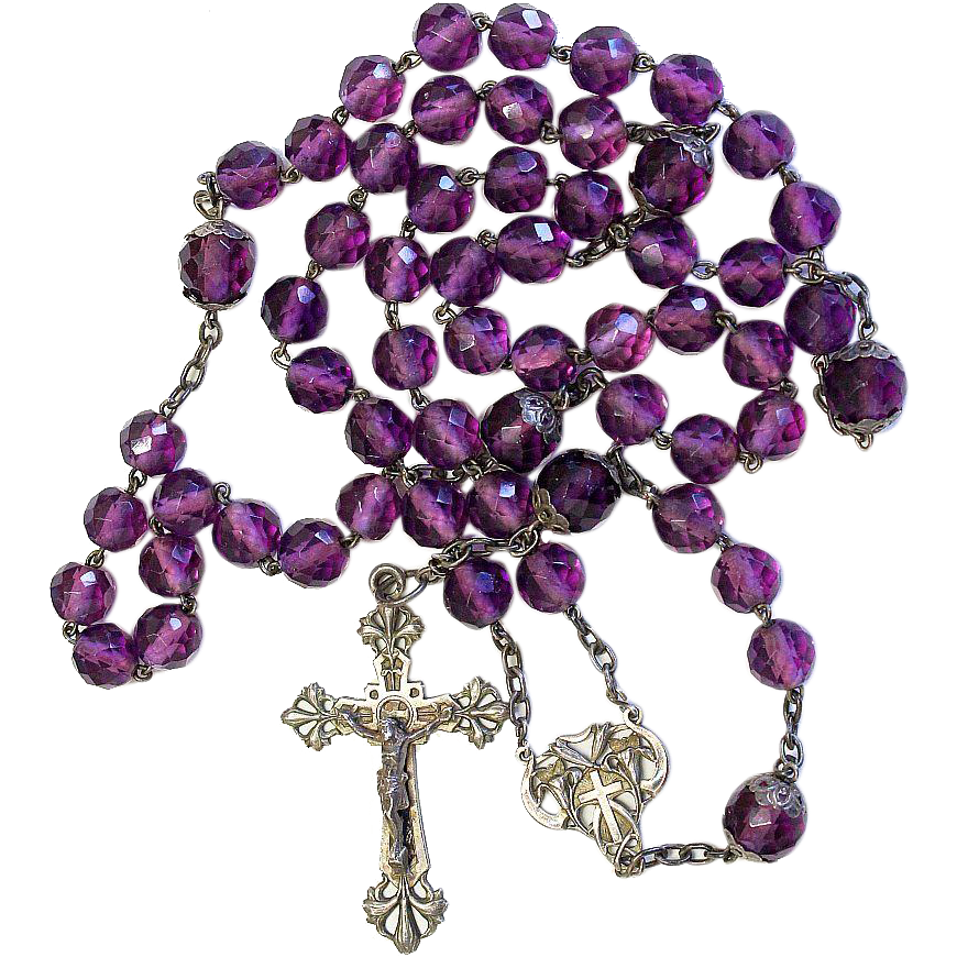 Rosary Free Clipart HQ Transparent PNG Image