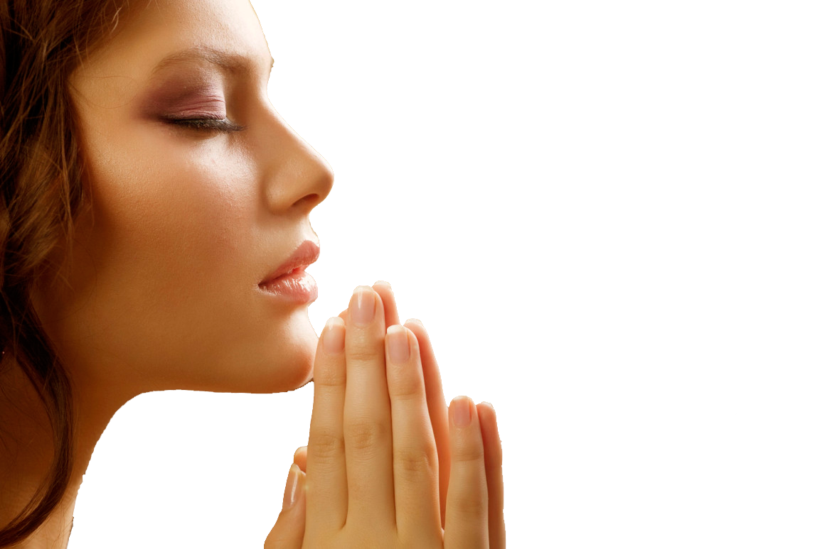 Praying Girl Lonely Black HQ Image Free Transparent PNG Image