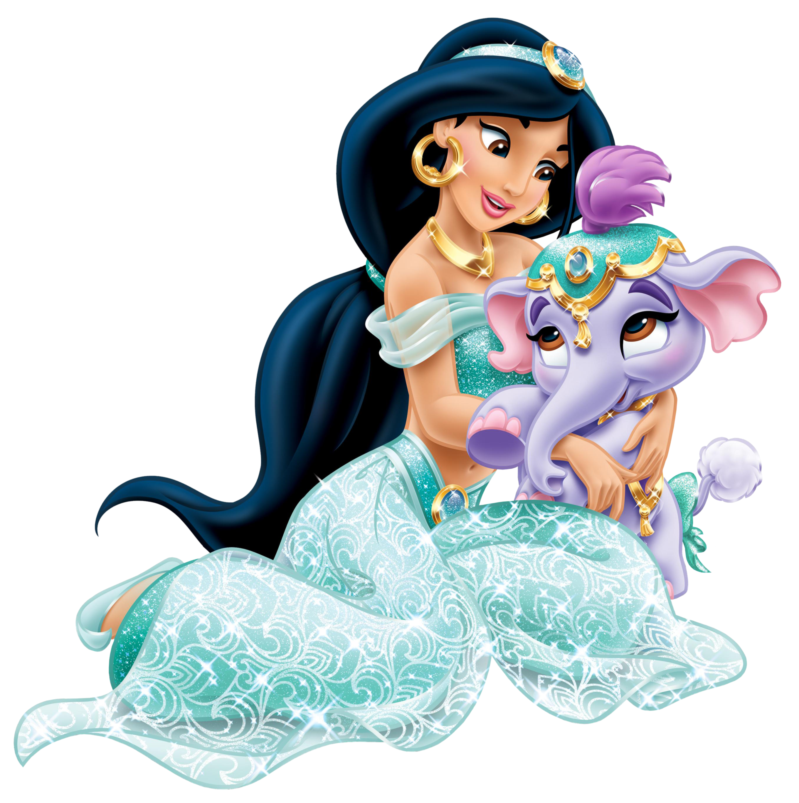 Aladdin Ariel Belle Cinderella Jasmine Princess Disney Transparent PNG Image