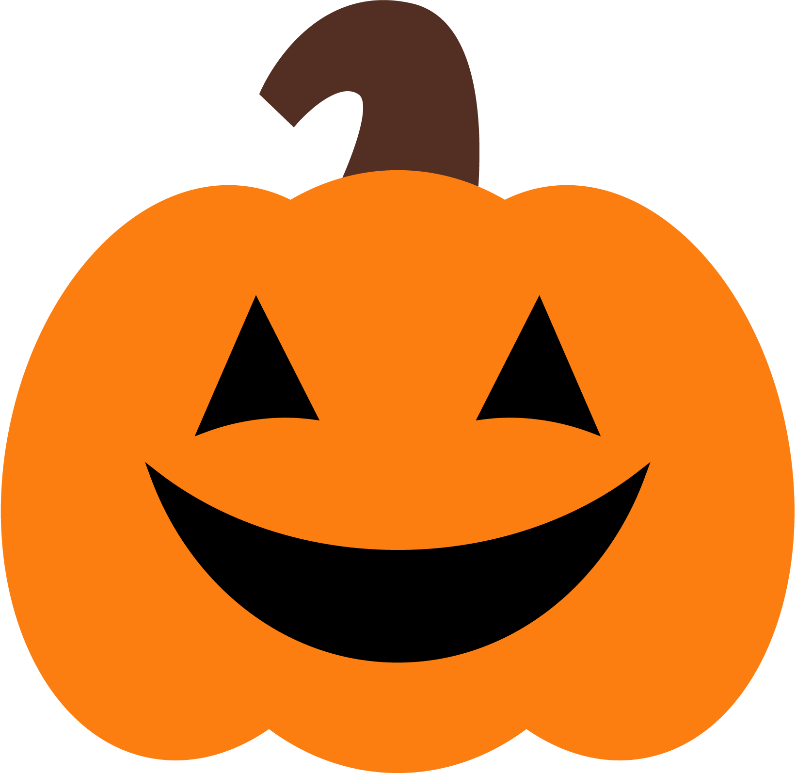 Happy Pumpkin Transparent Background Transparent PNG Image