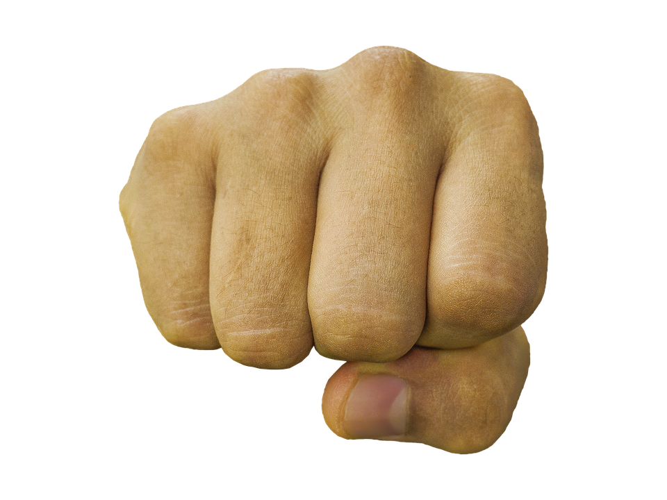 Force Punch Hand PNG Image High Quality Transparent PNG Image