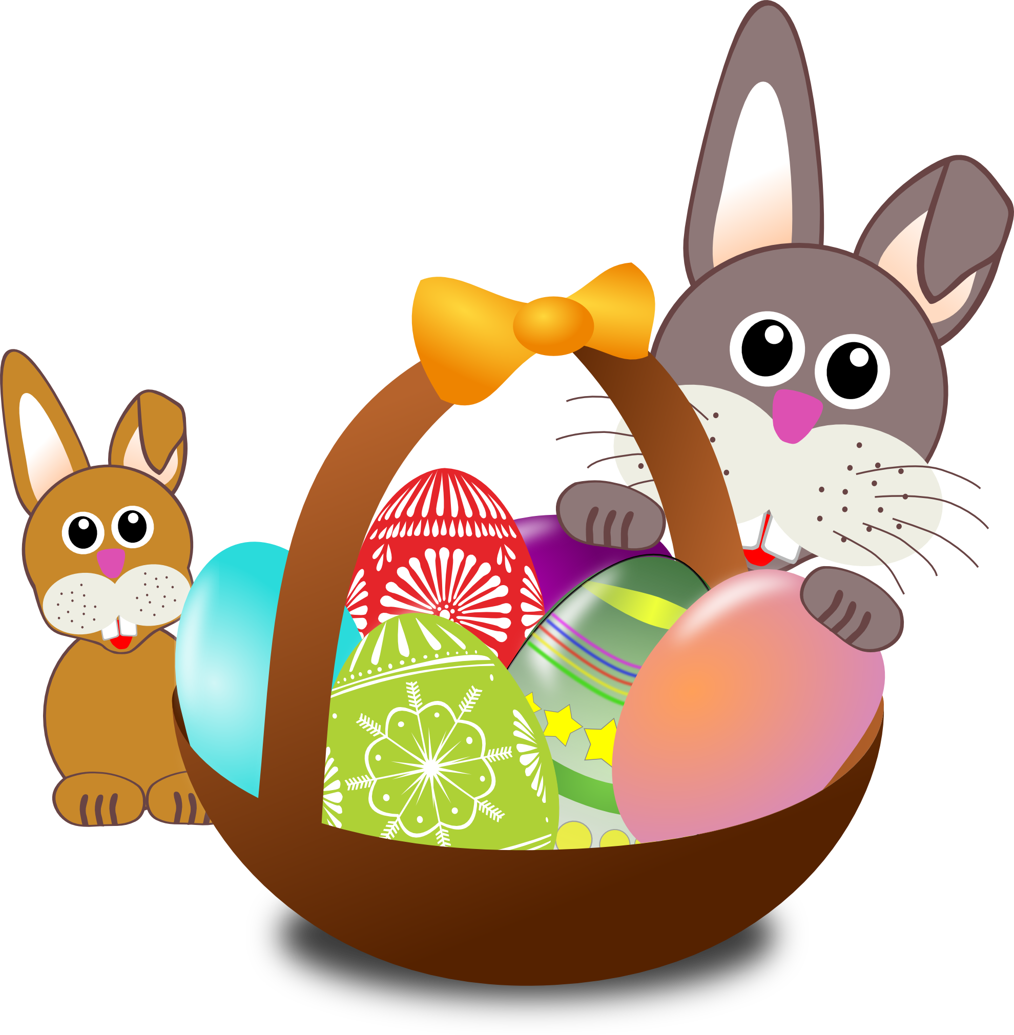 Easter Rabbit Transparent Background Transparent PNG Image