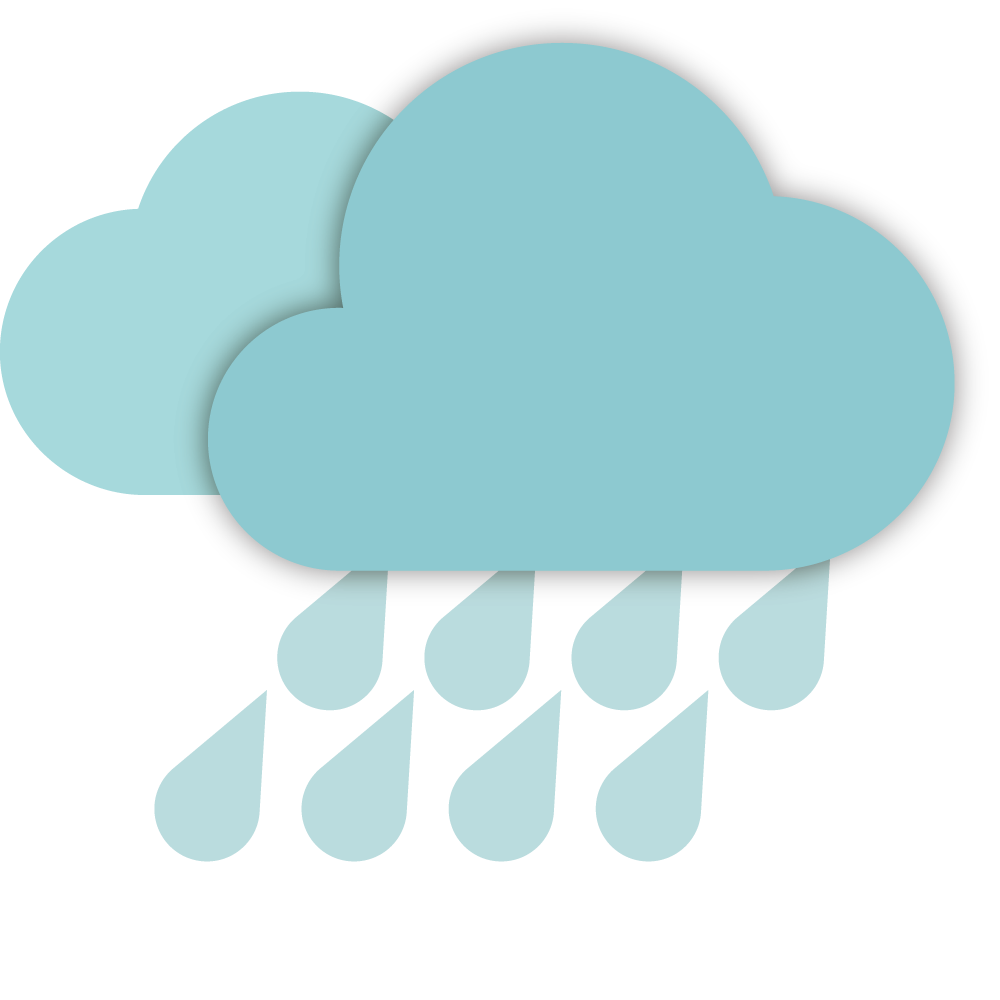 Forecasting Rain Forecast Vector Weather Icon Transparent PNG Image