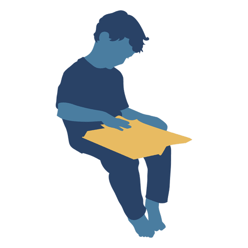 Boy Reading Book Free Download PNG HQ Transparent PNG Image