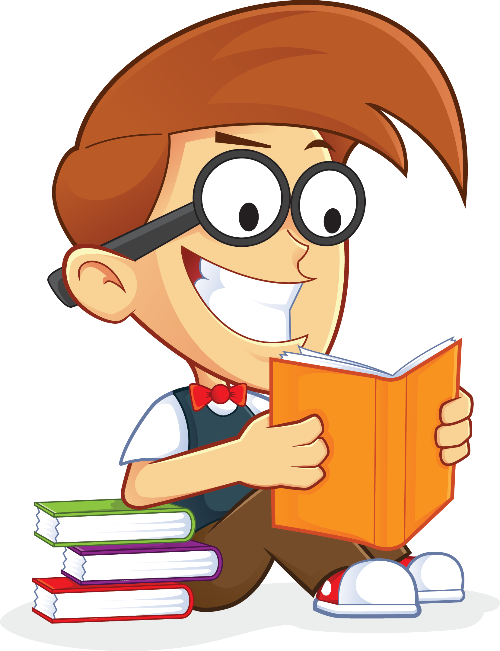 Boy Little Reading Book Photos Transparent PNG Image