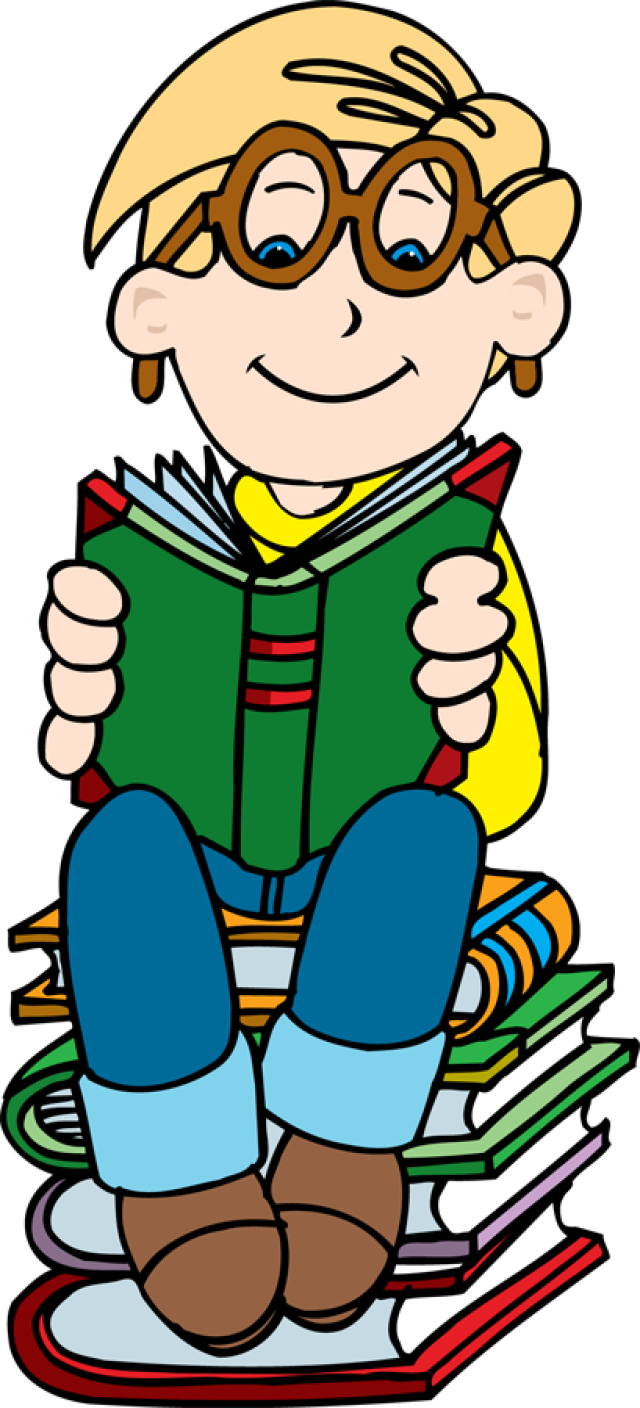 Boy Reading Book Photos Sitting Transparent PNG Image