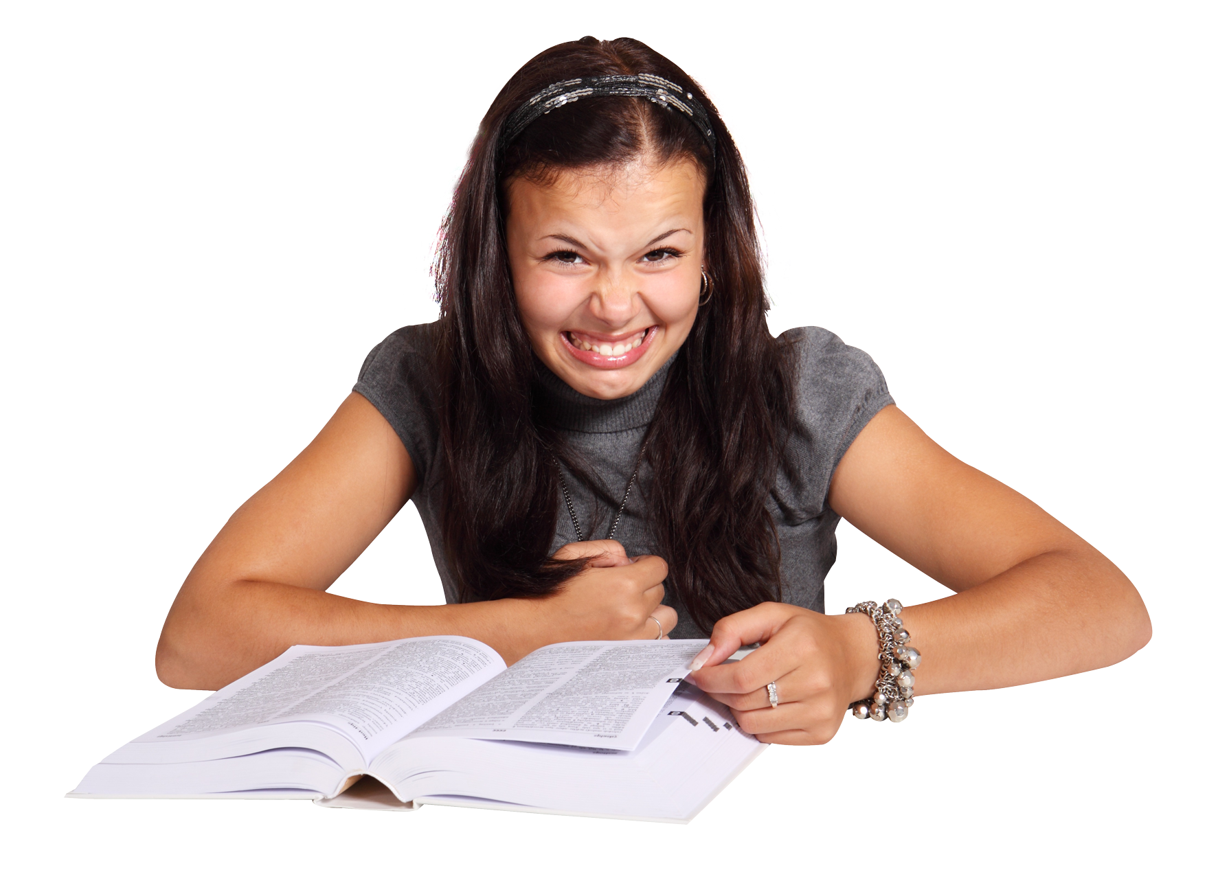 Woman Reading Download HD Transparent PNG Image